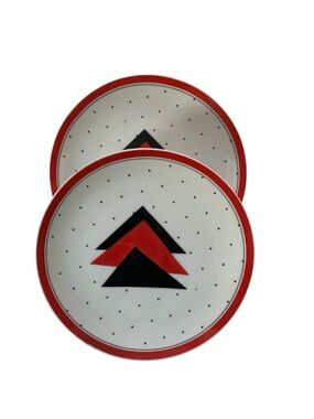 Vintage Saltera Graphix Original Design 1985 Japan Plates